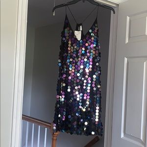 H&M Sequin Mini Dress